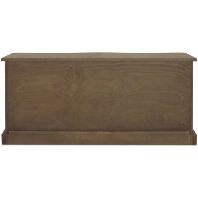 Clarence 6 Drawer Dresser Warm Brown EM-1011-03 EM 1011 03 Clarence back shadsilo