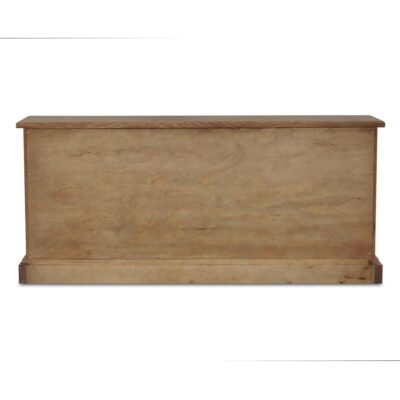 Clarence 6 Drawer Dresser Natural EM-1011-24 EM 1011 24 Clarence back shadsilo