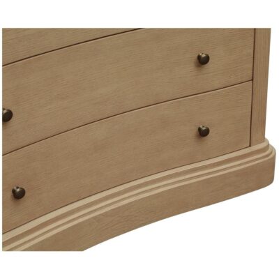 Clarence 6 Drawer Dresser Natural EM-1011-24 EM 1011 24 Clarence closeup01 shadsilo