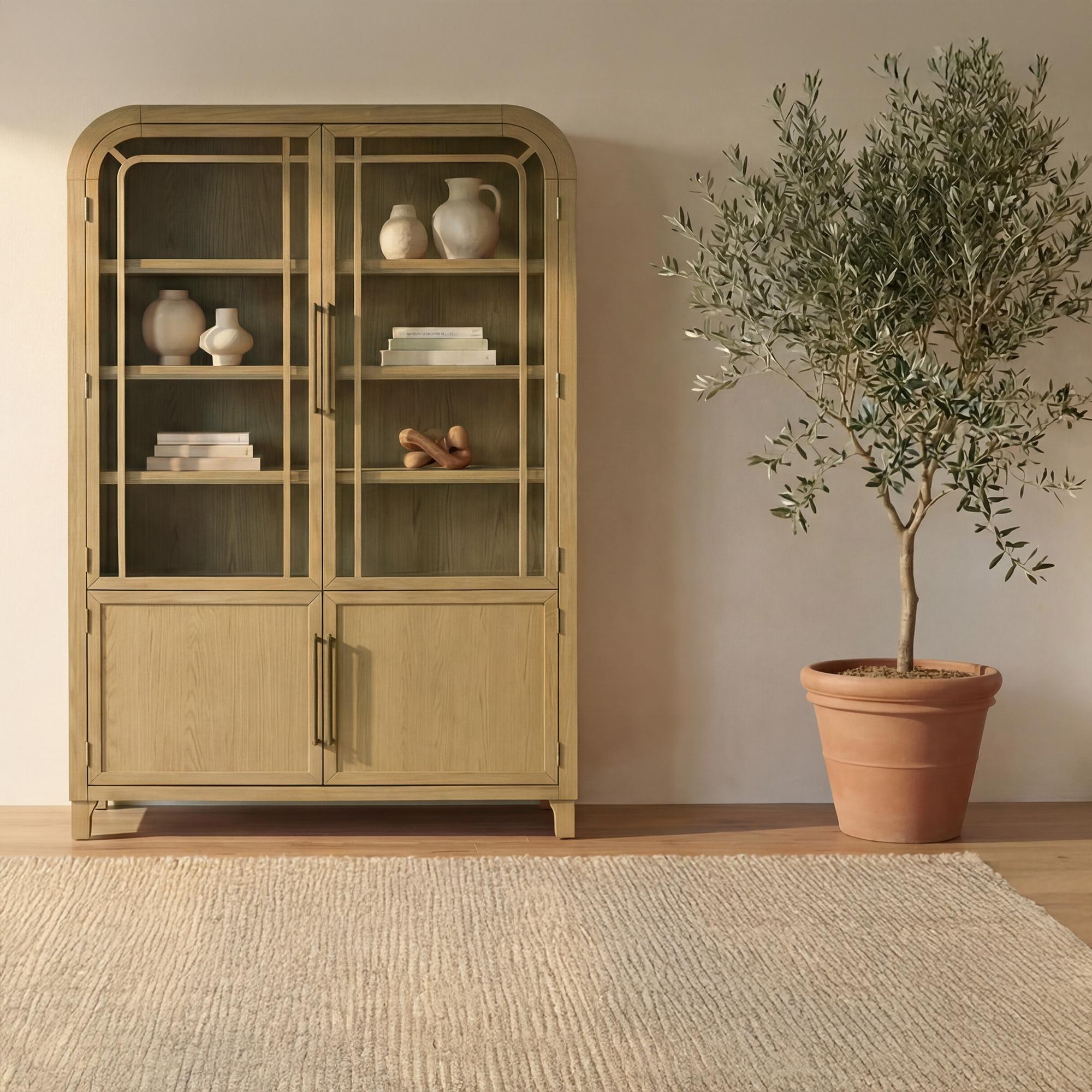 Maddie Cabinet Natural 2 Maddie Cabinet Natural - Image 2