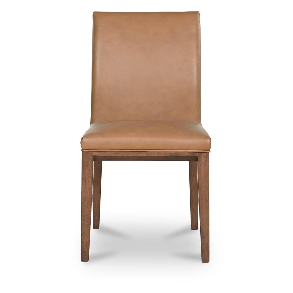 Frankie Dining Chair Tan Leather (Set of Two) 2 Frankie Dining Chair Tan Leather (Set of Two) - Image 2