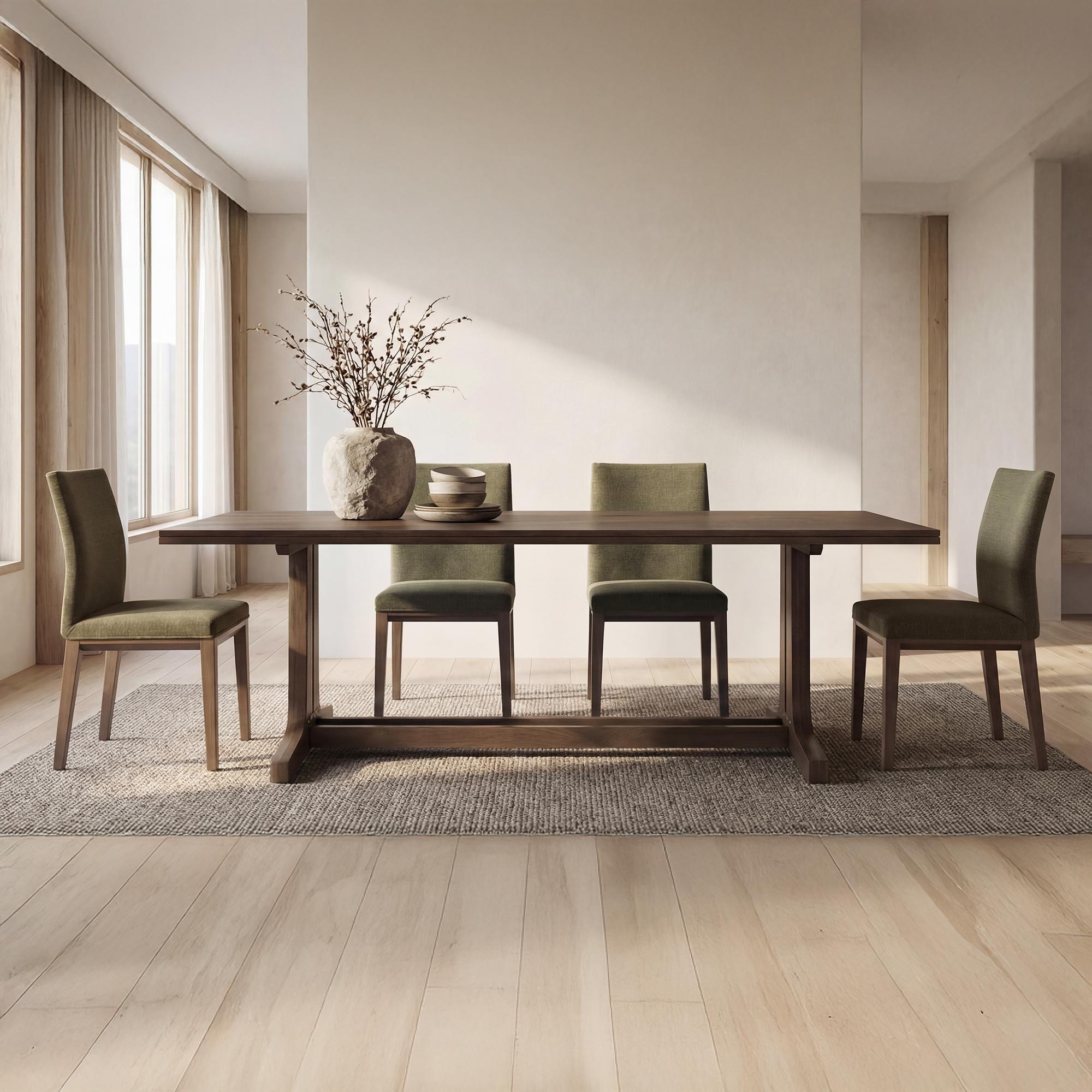 Frankie Dining Chair Olive-Set Of Two 2 Frankie Dining Chair Olive-Set Of Two - Image 2
