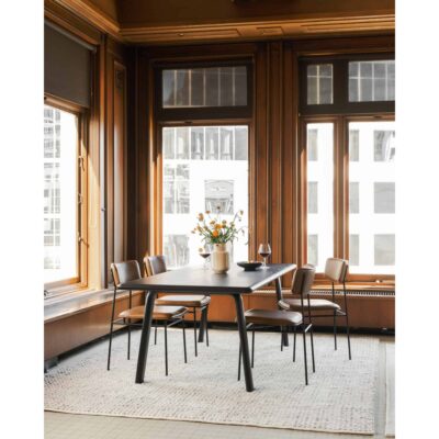 Sailor Dining Chair Brown - Set of Two EQ-1016-03 EQ 1016 03 50