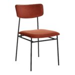 Sailor Dining Chair Dark Amber - Set Of Two EQ-1016-06 EQ 1016 06 01