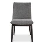 Charlie Dining Chair Dark Grey – Set Of Two EQ-1023-25 EQ 1023 25
