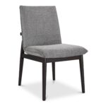 Charlie Dining Chair Dark Grey – Set Of Two EQ-1023-25 EQ 1023 25 01