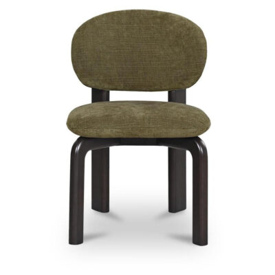 Sami Dining Chair Olive (Set of Two) EQ-1027-27 EQ 1027 27 Sami front shadsilo