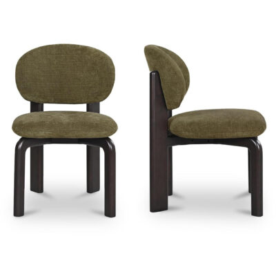 Sami Dining Chair Olive (Set of Two) EQ-1027-27 EQ 1027 27 Sami frontside shadsilo