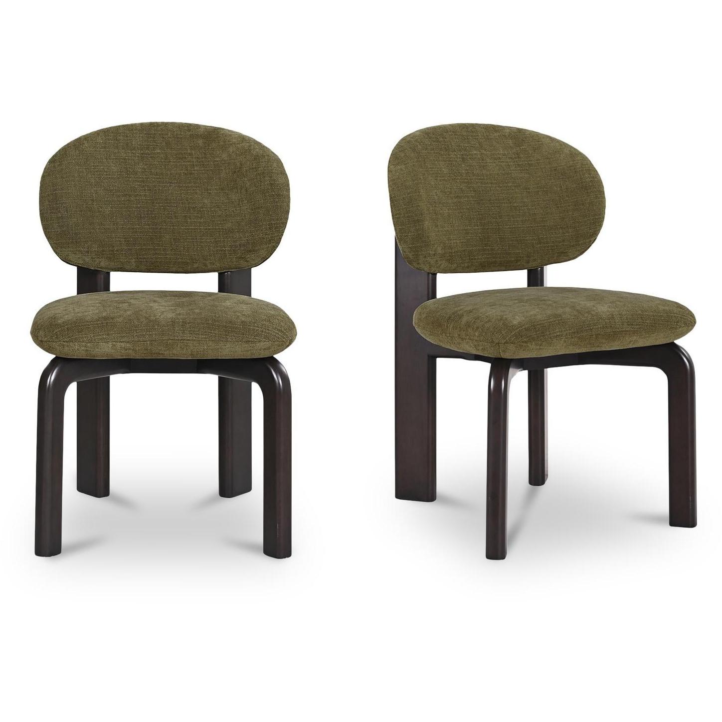 Sami Dining Chair Olive Set of Two 1 Sami Dining Chair Olive Set of Two