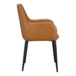Cantata Dining Chair Tawny Vegan Leather-Set Of Two ER-2040-40 ER 2040 40 02