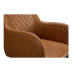 Cantata Dining Chair Tawny Vegan Leather-Set Of Two ER-2040-40 ER 2040 40 05