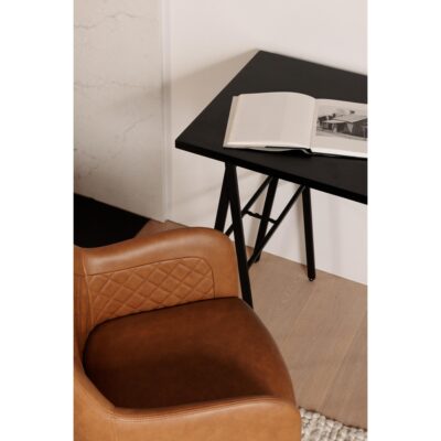 Cantata Dining Chair Tawny Vegan Leather-Set Of Two ER-2040-40 ER 2040 40 30