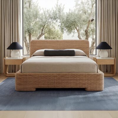 Claudia Bed King Natural 7 Claudia Bed King Natural ET-1004-24-0 ET 1004 24 0 10