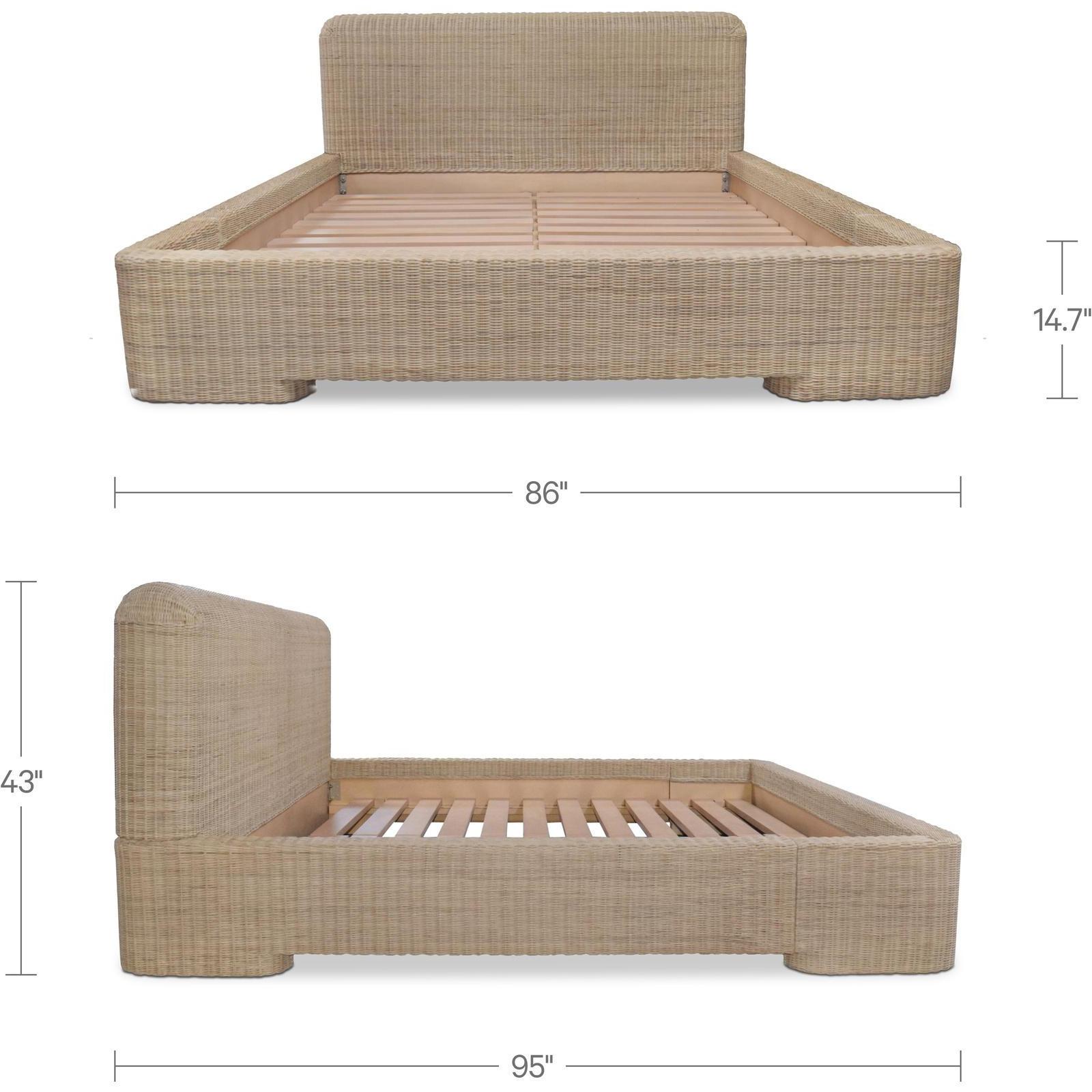 Claudia Bed King Natural 6 Claudia Bed King Natural - Image 6