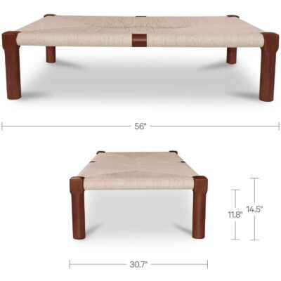 Kaia Outdoor Coffee Table Dark Brown 5 Kaia Outdoor Coffee Table Dark Brown ET-1005-20 ET 1005 20 70 dim