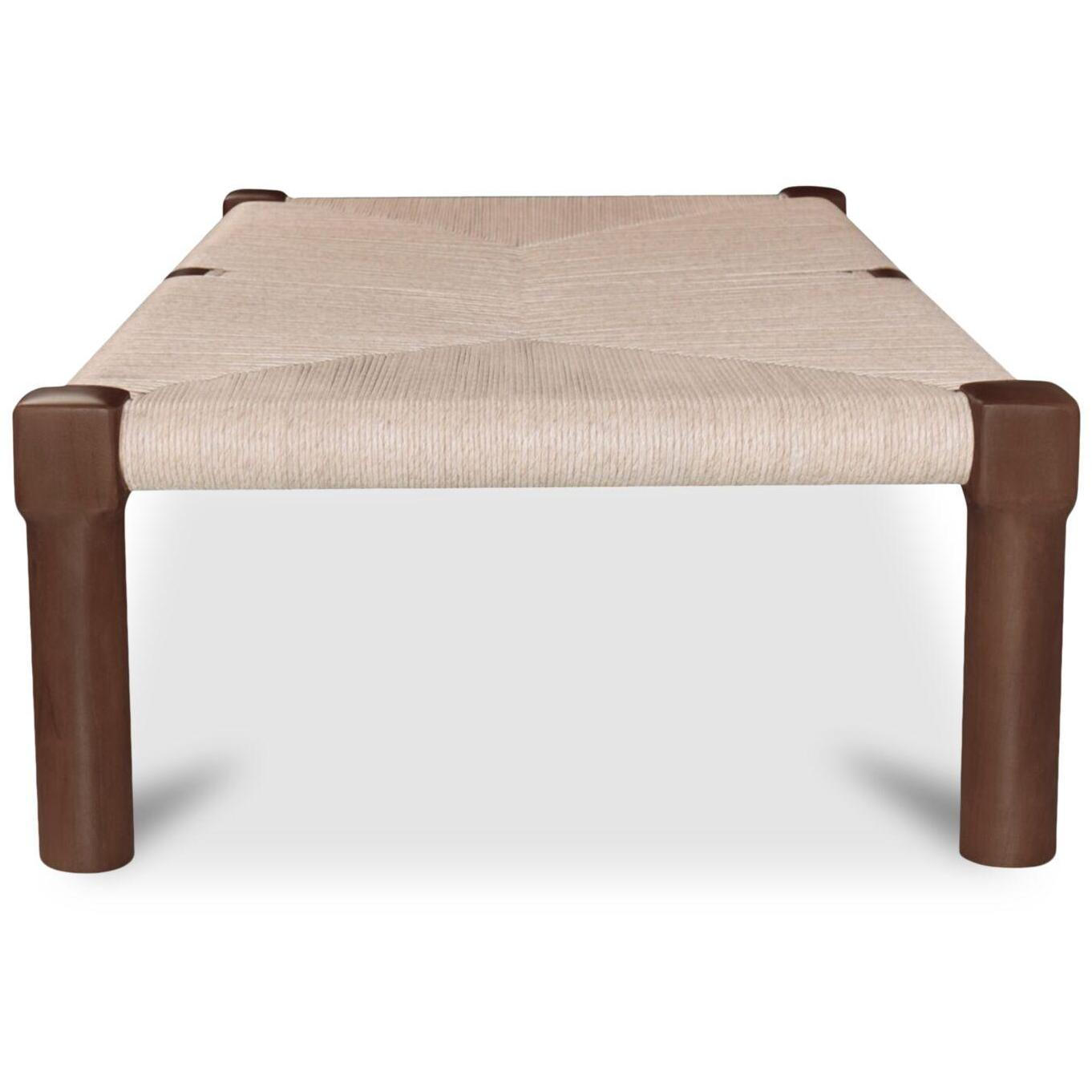 Kaia Outdoor Coffee Table Dark Brown 3 Kaia Outdoor Coffee Table Dark Brown - Image 3