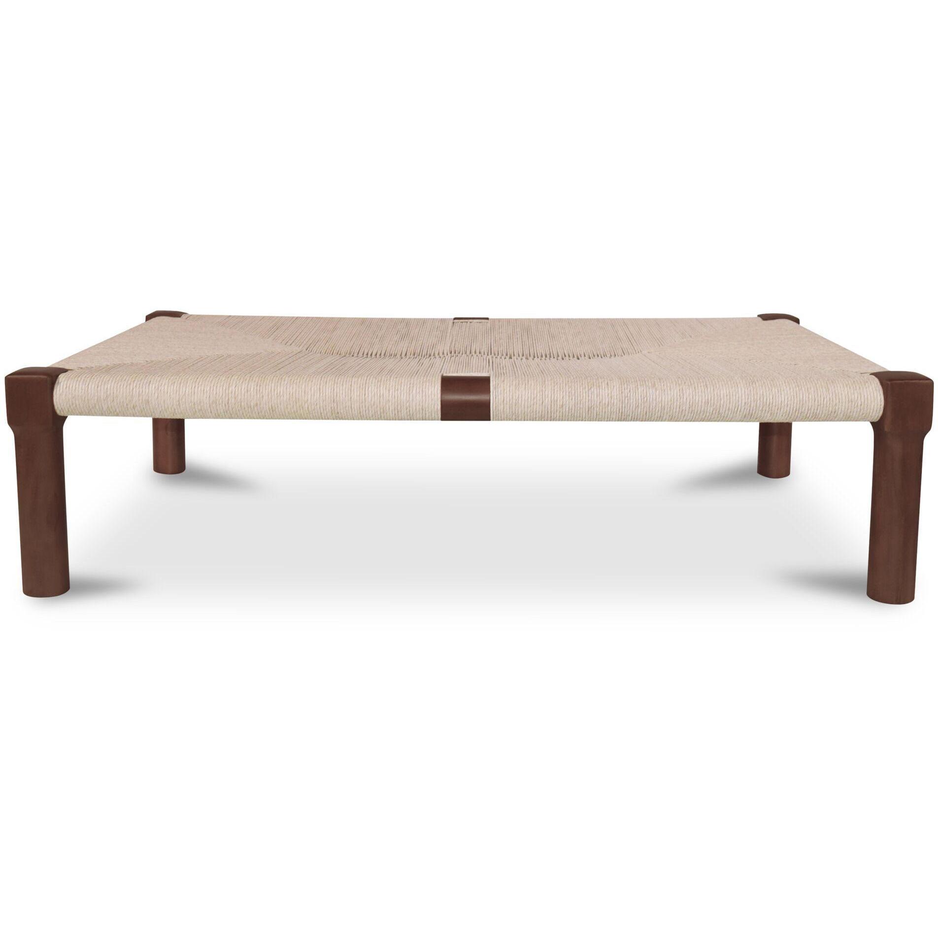 Kaia Outdoor Coffee Table Dark Brown 1 Kaia Outdoor Coffee Table Dark Brown
