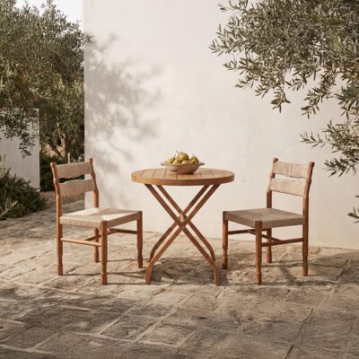 Perry Outdoor Bistro Table Natural ET-1007-24 ET 1007 24 10