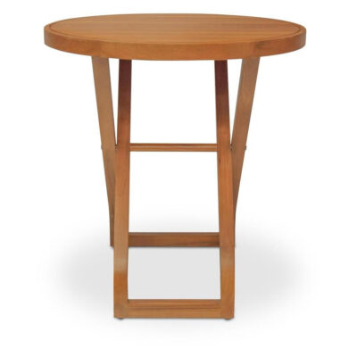 Perry Outdoor Bistro Table Natural ET-1007-24 ET 1007 24 Perry side right shadsilo