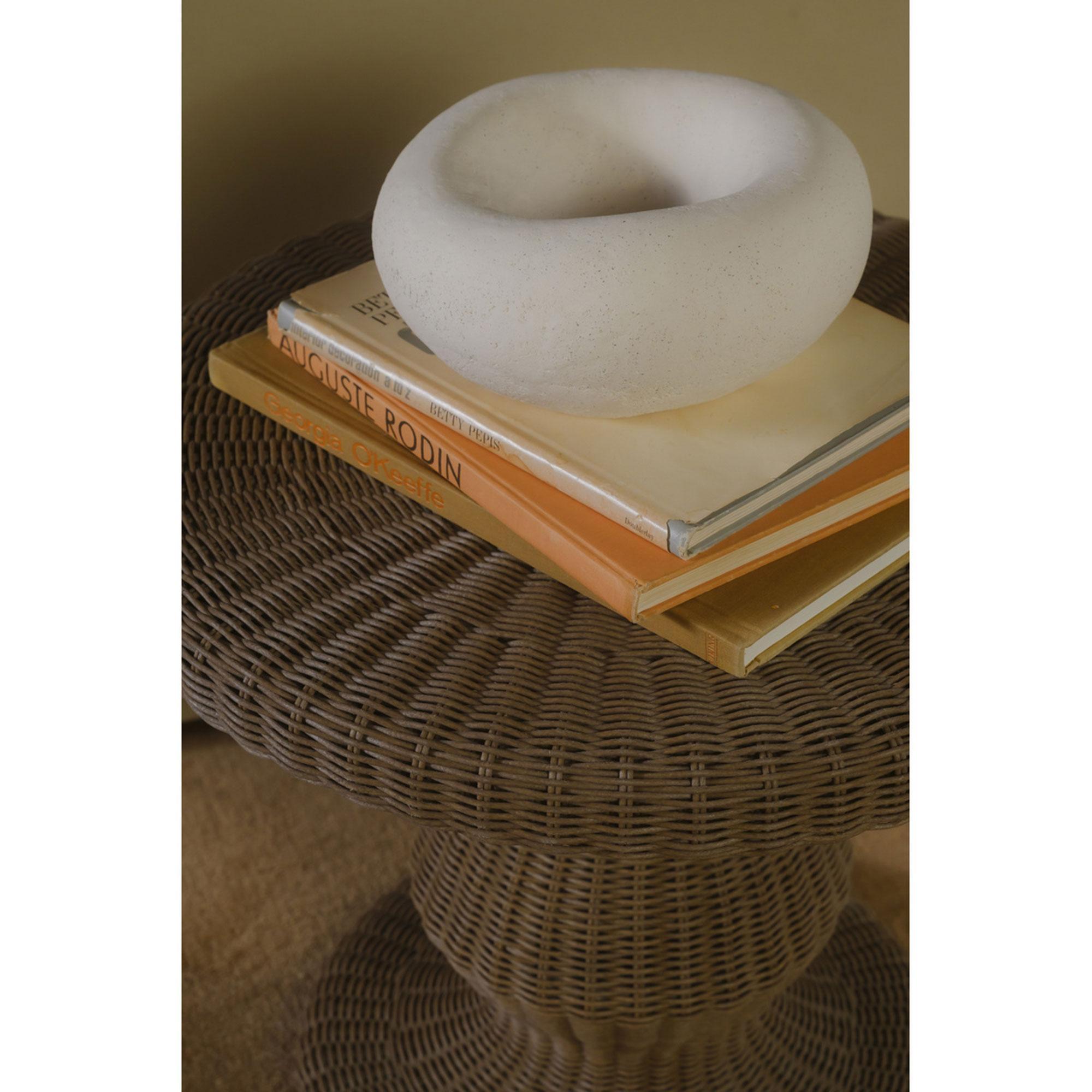 Emmeline Outdoor Side Table Natural 4 Emmeline Outdoor Side Table Natural - Image 4