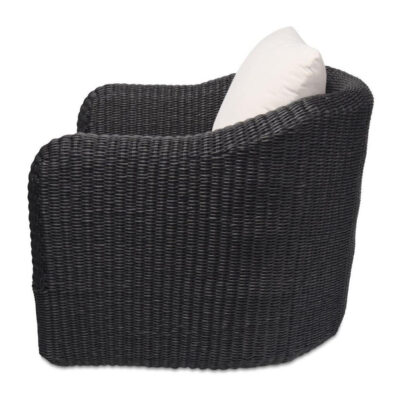 Bodhi Outdoor Swivel Accent Chair Charcoal 8 Bodhi Outdoor Swivel Accent Chair Charcoal ET-1009-07 ET 1009 07 Bodhi side left shadsilo