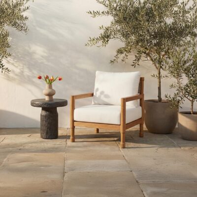 Raf Outdoor Accent Chair Natural ET-1011-24 ET 1011 24 10
