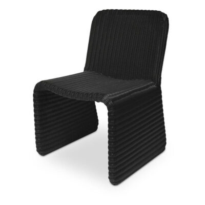 Ella Outdoor Dining Chair Charcoal (Set of Two) ET-1012-07 ET 1012 07 Ella diagL shadsilo