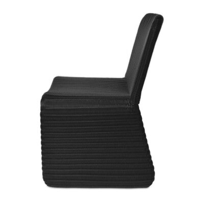 Ella Outdoor Dining Chair Charcoal (Set of Two) ET-1012-07 ET 1012 07 Ella side left shadsilo