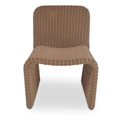 Ella Outdoor Dining Chair Natural-Set of Two