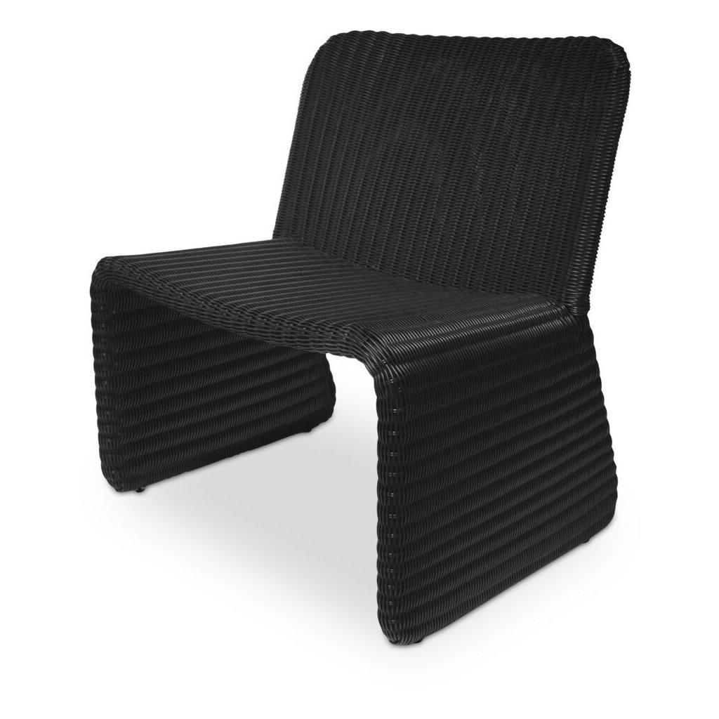 Ella Outdoor Accent Chair Charcoal 4 Ella Outdoor Accent Chair Charcoal - Image 4