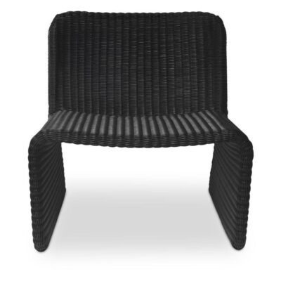 Ella Outdoor Accent Chair Charcoal