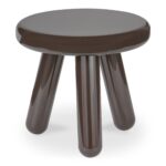 Joy Accent Table Dark Brown Lacquer EW-1020-20 EW 1020 20 02