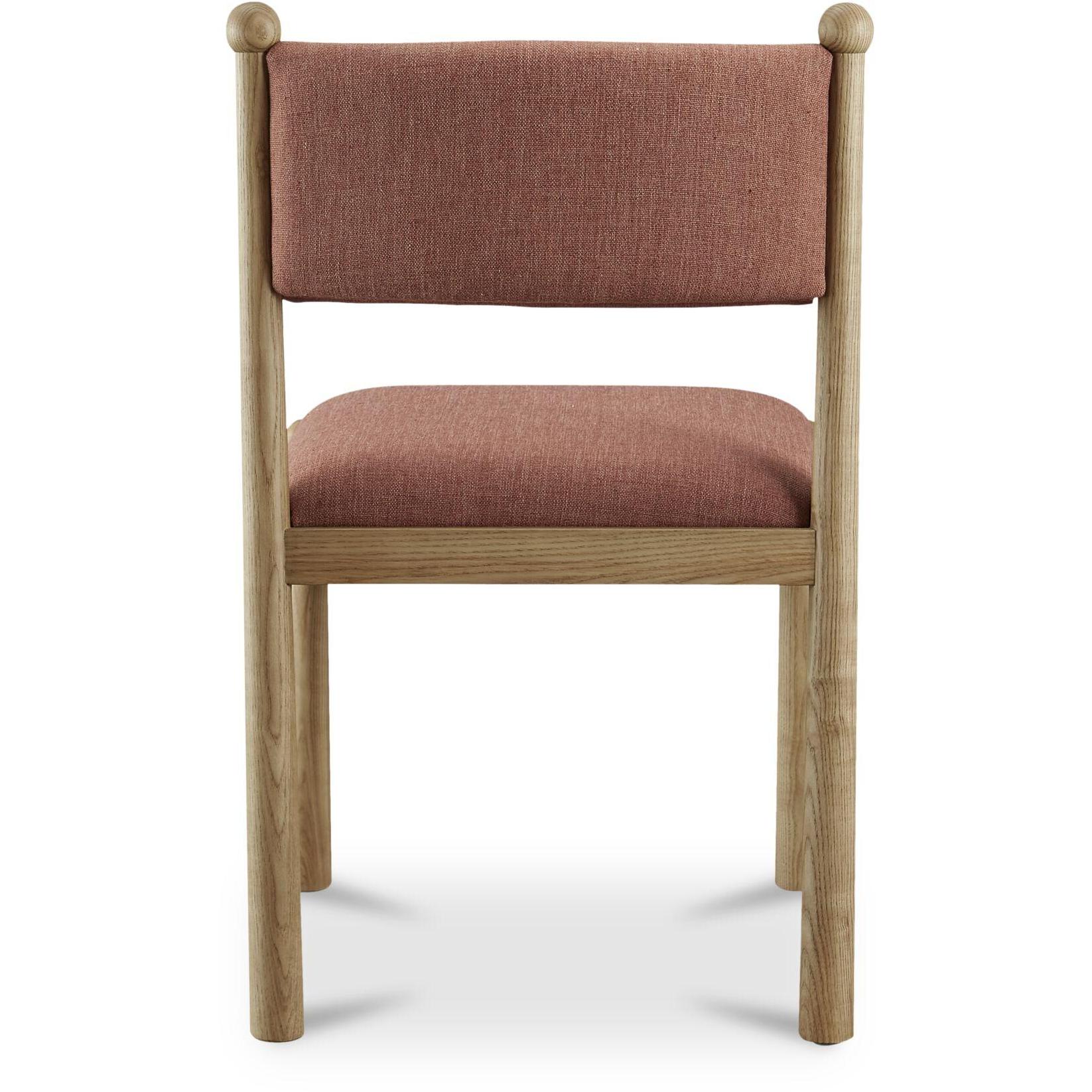 Villetta Dining Chair Deep Pink - Set of Two 4 Villetta Dining Chair Deep Pink - Set of Two - Image 4
