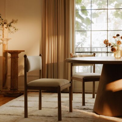 Villetta Dining Chair Stripe - Set of Two 18 Villetta Dining Chair Stripe - Set of Two EW-1032-37 EW 1032 37 01