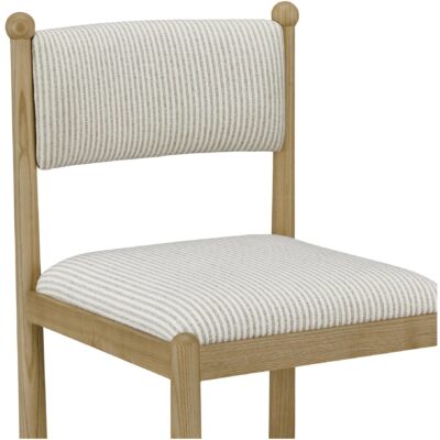 Villetta Dining Chair Stripe - Set of Two 14 Villetta Dining Chair Stripe - Set of Two EW-1032-37 EW 1032 37 Villetta closeup02 shadsilo