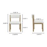 April Dining Chair White - Set Of Two EW-1033-18 EW 1033 18 70