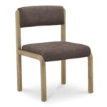 April Dining Chair Deep Brown - Set Of Two EW-1033-20 EW 1033 20 April diagR shadsilo