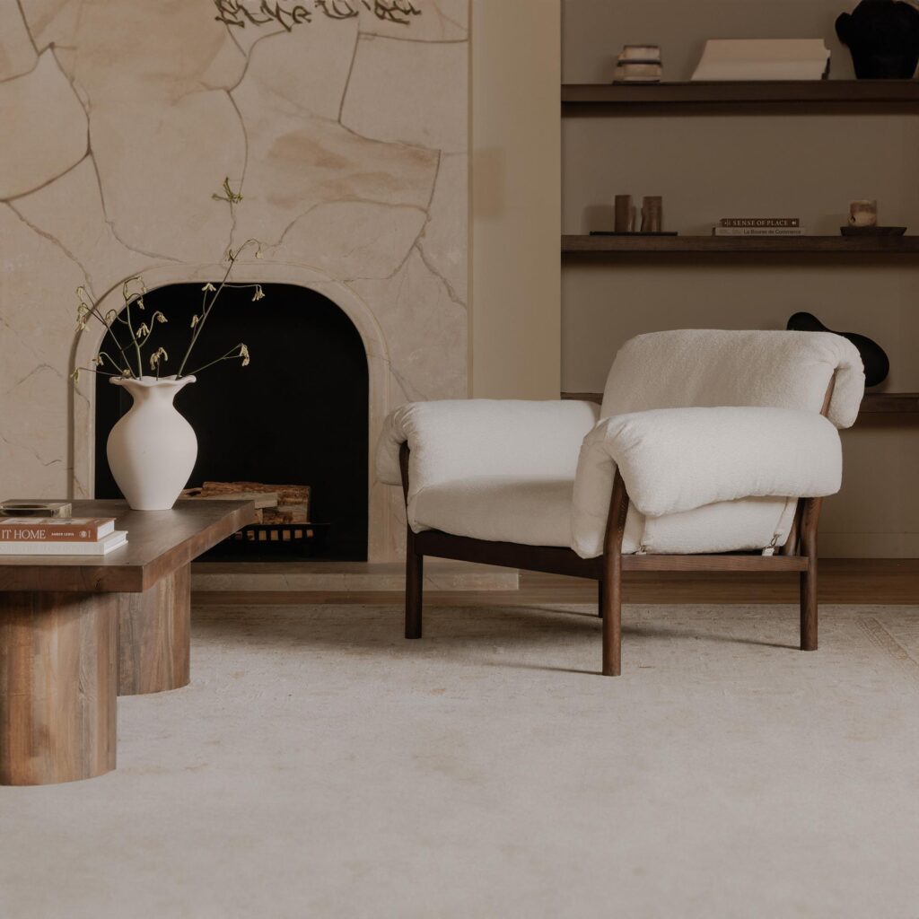 Cardero Lounge Chair Ivory - Image 9
