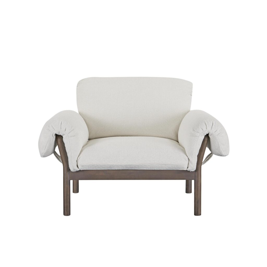 Cardero Lounge Chair Ivory