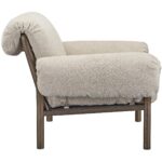 Cardero Lounge Chair Beige EW-1038-34 EW 1038 34 Cardero side right shadsilo