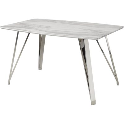 Ella Counter Table - Silver