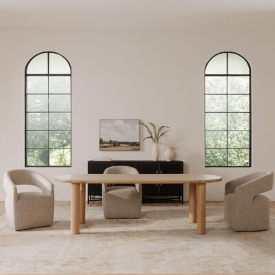 Milo Large Dining Table Oak FC-1002-24-0 FC 1002 24 0 00