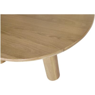 Milo Round Dining Table Oak FC-1003-24-0 FC 1003 24 0 04