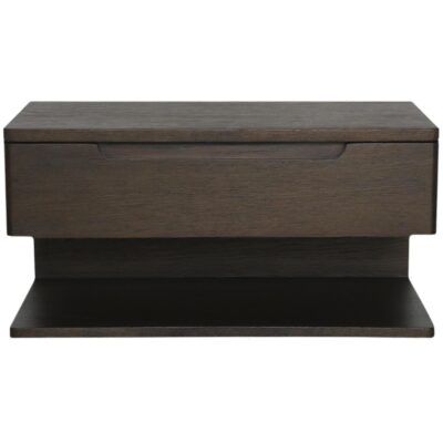 Jonah Floating Nightstand Dark Brown
