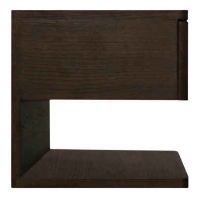 Jonah Floating Nightstand Dark Brown FC-1009-20 FC 1009 20 Jonah side right01 shadsilo