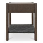 Millie Nightstand Dark Brown FC-1010-20 FC 1010 20 Millie back shadsilo