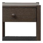 Millie Nightstand Dark Brown FC-1010-20 FC 1010 20 Millie closeup01 shadsilo