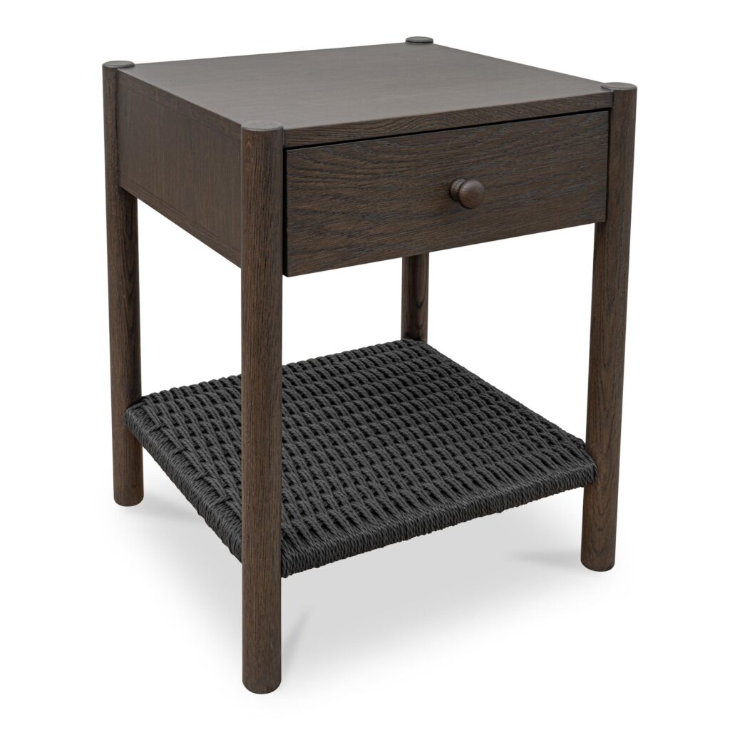 Millie Nightstand Dark Brown - Image 2