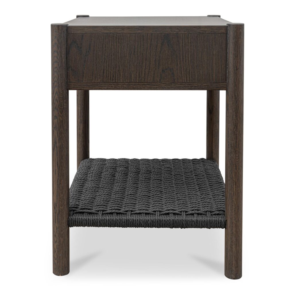 Millie Nightstand Dark Brown - Image 3