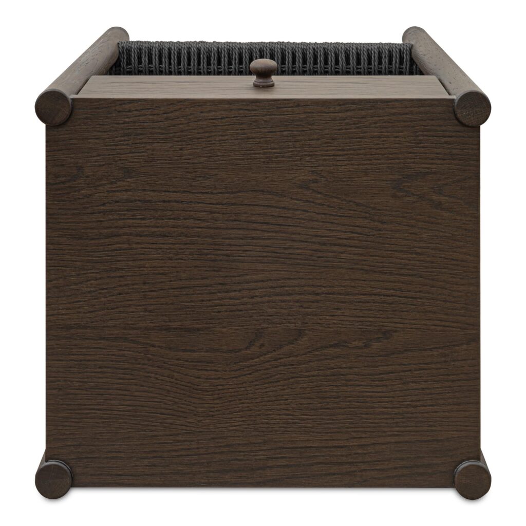 Millie Nightstand Dark Brown - Image 5